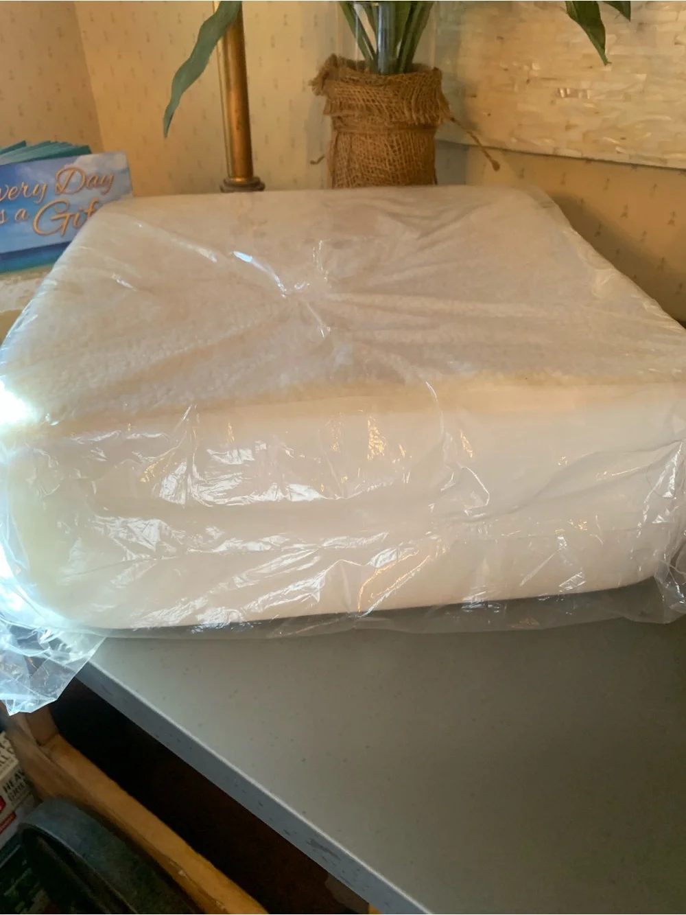 Care Apparel, NEW easy rise cushion, standard chair size 14x14x5 inch diameter.